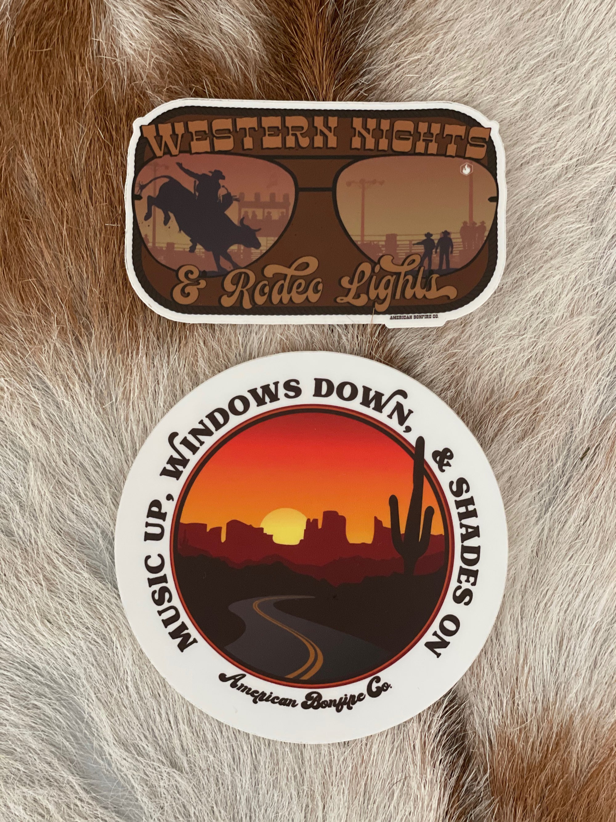 Western Nights Sticker