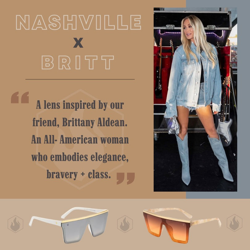 Nashville X Brittany in Sunset - American Bonfire Co.