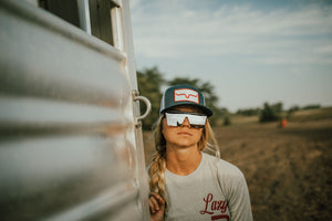 Kerosene Shades in Silver Spur