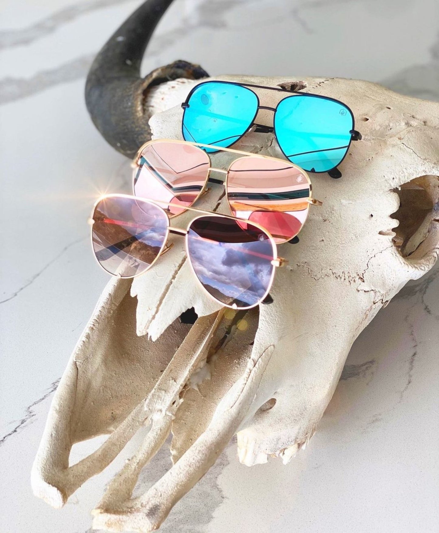 Jaden Aviator in Pink Guitar - American Bonfire Co.