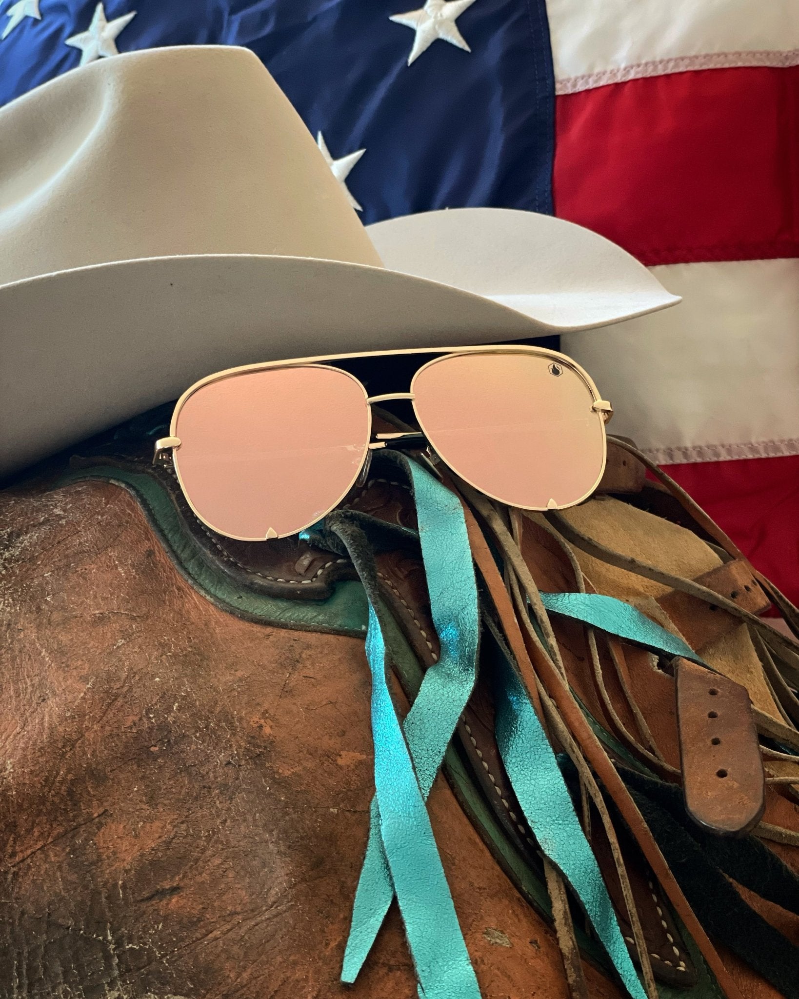 Jaden Aviator in Pink Guitar - American Bonfire Co.